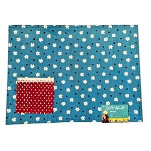The Pioneer Woman Fiona Floral Placemat Reversible 1pc Utensil Pocket Gift NEW